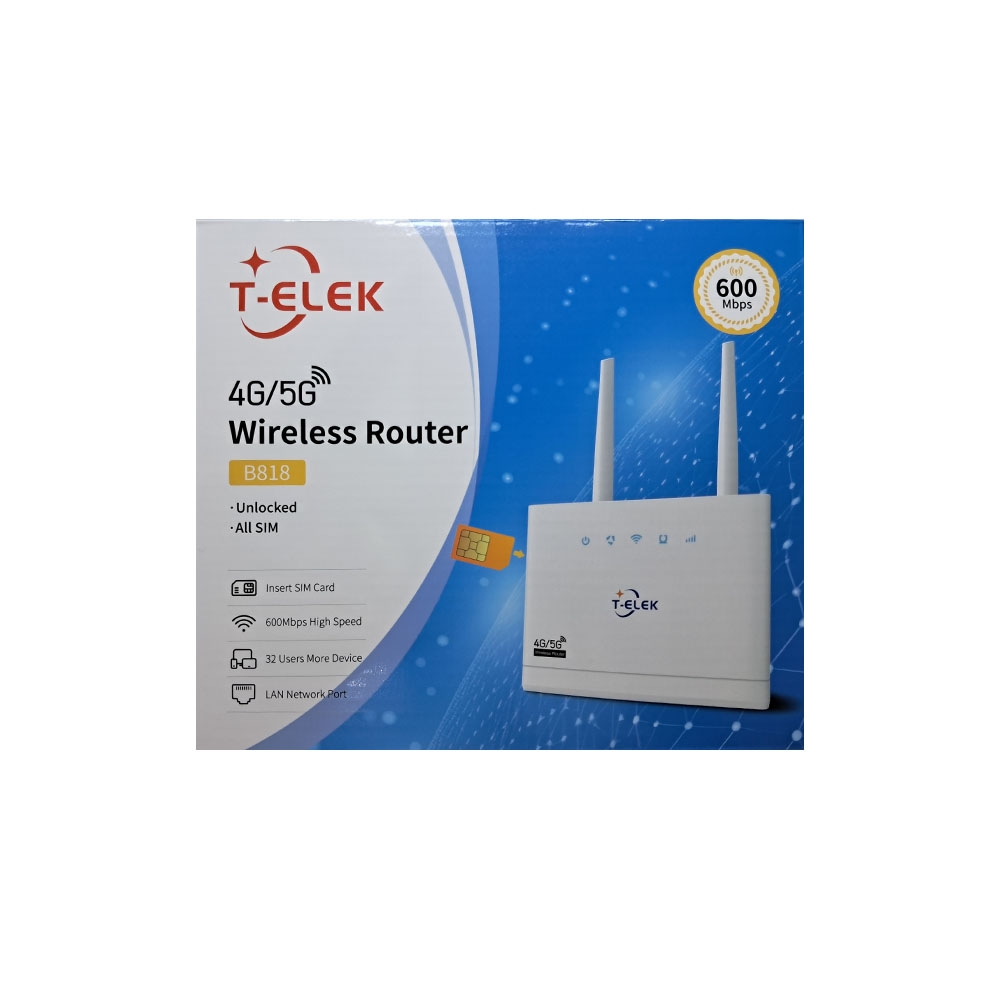b818 مودم ۴G برند T-ELEK مدل B818